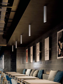 SLICE - LED aluminium ceiling lamp by Quadrifoglio Group - view 3